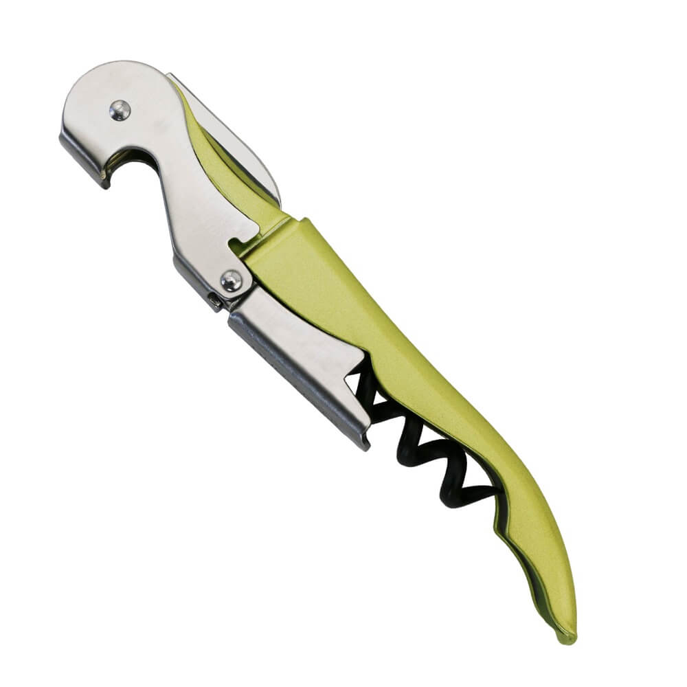 Duo-Lever wine key, olive, printed