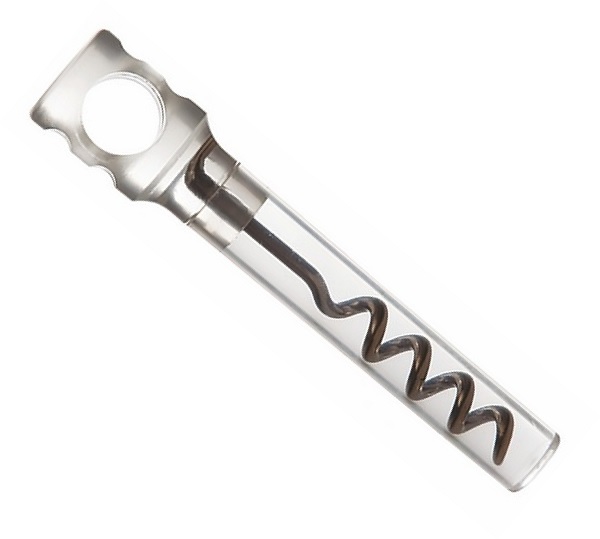 Clear Pocket Corkscrew