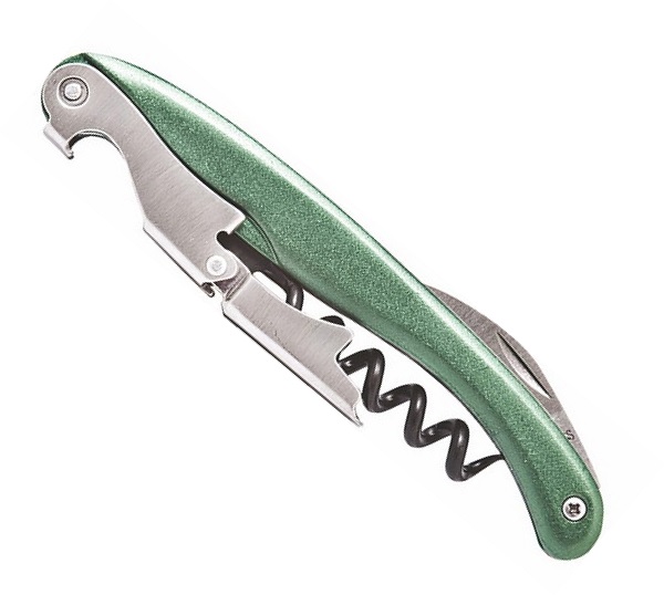 Lisse Corkscrew Metallic Green