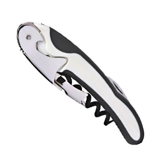 bi-color two-lever corkscrew white