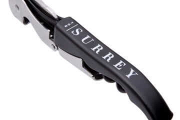 Custom duo-lever corkscrew with printed logo