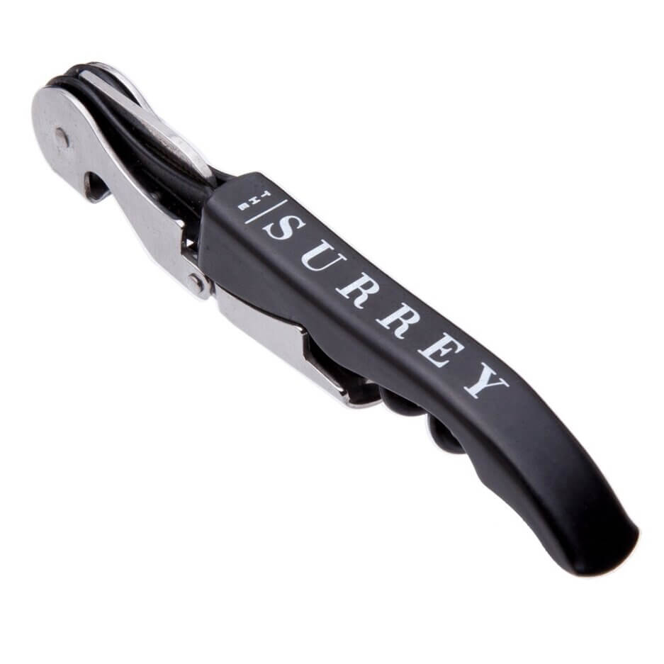 Custom duo-lever corkscrew with printed logo