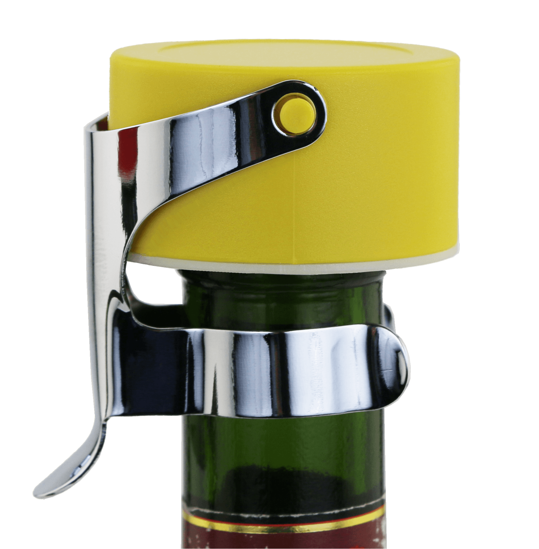 universal wine stopper yellow